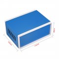 Uxcell Metal Blue Project Junction Box Enclosure Case 170 X 130 80mm 6 69 5 12 3 15inch