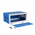 Uxcell Metal Blue Project Junction Box Enclosure Case 170 X 130 80mm 6 69 5 12 3 15inch