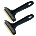 Ice Scraper Brass Blade For Car 2 Packs Windshield Frost Wipe Snow Scraper Original Murska From Europe Winter Goods 2-pack L P 
