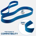 Urethane Band Saw Tires For Carba Tec Sbw 480 19 In Heavy Duty 2 Pack No Adhesive Needed Blue Max Acutrack Finish