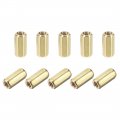 Uxcell M2x8mm Female-female Hex Brass Pcb Motherboard Spacer Standoff For Fpv Drone Quadcopter Computer Circuit Board 50pcs