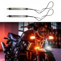 Usonline911 2 Pack Motorcycle Dual Color Switchback Led Turn Signal Drl Lights For Honda Kawasaki Suzuki Yamaha And Many Other