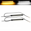 Usonline911 2 Pack Motorcycle Dual Color Switchback Led Turn Signal Drl Lights For Honda Kawasaki Suzuki Yamaha And Many Other