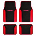 Bdk Fresh Carpet Floor Mats Color Tribal Tattoo Design Vinyl Trim For Car Sedan Truck Suv Front Rear Set Of 4 Universal Fit 