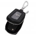 Linscraft Universal Premium Car Key Fob Case Leather Cover Protector Holder For Remote Black 