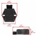 Caltric Regulator Rectifier Compatible With Honda Pc800 Pc Pacific Coast 800 1989 1990 1991 1992 1993 1994 1995 1996 1997 1998