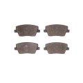 Front Brake Pads For Hyundai Kona N 2022 2023 Low Metallic Mechanical Pad Wear Sensor 2 03 In Inner Height 5000 Advanced Series 