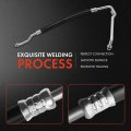 A-premium A C Suction Line Hose Assembly Compatible With Chevrolet City Express 2015-2018 L4 2 0l Compressor To Evap