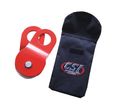 W309 Snatch Block 10 Ton Capacity With Storage Bag Red 