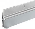 Aluminum Finish Triple-fin Door Sweep For 36 