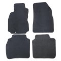 Velour Floor Mats For Nissan Sentra 2009 2012 4 Piece Front And Rear Full Set Black Waterproof Carpet Liners With Anti Slip 