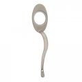 Ultra Hardware 31631 Satin Nickel Us15 Finish Decorative Slip Over Handle Curved Colonial