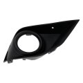 Front Bumper Insert Passenger Side For Mitsubishi Outlander Sport 2016 2017 Replacement Mi1039131 8321a718 Black Plastic 