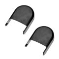 Windshield Wiper Arm Nut Cover For Gmc Sierra 1500 2007 2019 Black Plastic Replacement Parts Front Position 2 Piece Set 