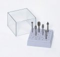 Bur Holder Square Small W Cover For 18 1 8a  34 3 32a Shank Burs 