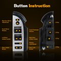 Master Power Window Switch Driver Side Front Left For 2007 2009 Chevy Silverado 1500 2500 3500 Hd 14 Pins Model 20945129