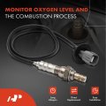 A-premium O2 Oxygen Sensor Compatible With Lexus Gs400 1998 1999 2000 4 0l Upstream And Downstream 4-pc Set