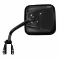 Fit System 60019c Passenger Side Mirror For Jeep Cj Black Foldaway Manual 