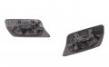 Bapmic 61677253393 61677253394 1 Pair Left Right Bumper Headlight Washer Nozzle Cover Kit For Bmw E92 E93 Lci 2010-2013