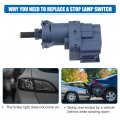 Stop Lamp Switch Brake Light Replacement For Land Rover Range 2016-2021 No Lr072647