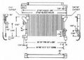 7-4571 A C Condenser For Toyota T100 