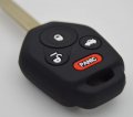 Silicone Rubber Remote Smart Key Fob Case Cover Protector Holder For Subaru Wrx Crosstrek Forester Impreza Legacy Outback