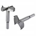 Forstner Wood Boring Drill Bits 48mm 50mm Dia Hole Saw Carbide Alloy Steel Tip Round Shank Cutting For Hinge Plywood Tool 2in1 