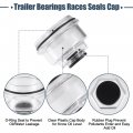 Uxcell 4 Pcs 3 75 Trailer Oil Cap Kit Bath Dust Plugs For Al Ko 10000 Or 12000 Axles 3-3 O D Bearings Races Sealss Hub Threaded