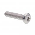 Prime-line Socket Cap Screws Button Head Hex Allen Drive 8-32 X 7 8 In 10 Pack 