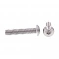 Socket Cap Screws Button Head Hex Allen Drive 8-32 X 7 8 In Stainless Steel 10 Pack Model