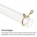 Uxcell Fuel Line Hose Clips 100pcs 4mm Id Fit 5-5 5mm Od 65mn Steel Water Pipe Air Tubing Spring Clamps For Motorcycle Scooter
