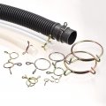 Uxcell Fuel Line Hose Clips 100pcs 4mm Id Fit 5-5 5mm Od 65mn Steel Water Pipe Air Tubing Spring Clamps For Motorcycle Scooter