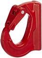 Indusco 47401405 Alloy Steel Weld On Hook Painted Finish 5 Ton Working Load Limit Red 