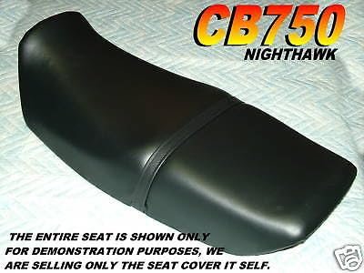 Seat Cover For Honda Cb750 Nighthawk 1991 To 2003 Black Marine Vinyl Custom Fit Front Xxx219zxz