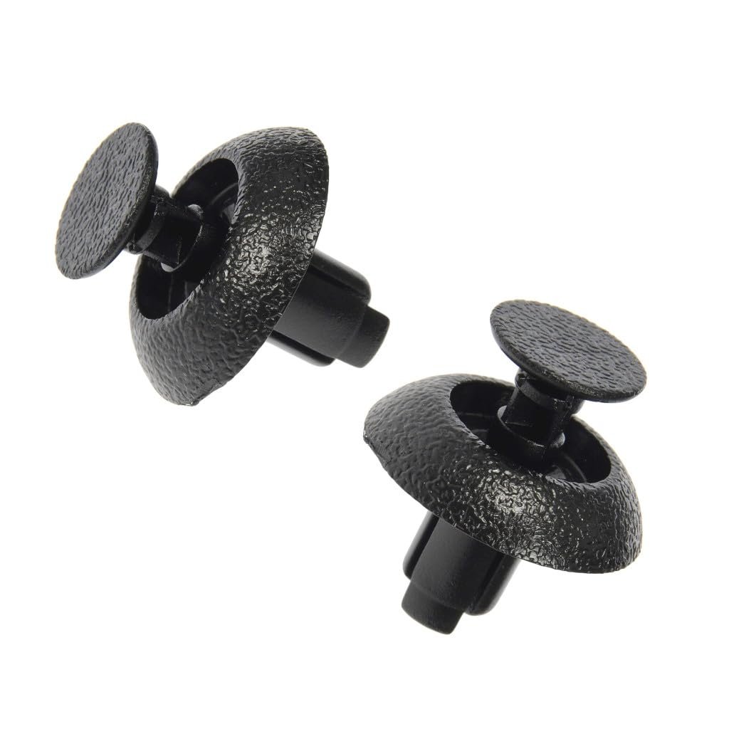 Grill Retainers For Toyota Highlander 28 2009 2010 2011 2012 2013 Black Plastic 0 735 In Head 0 27 Shaft Diameter Replaces