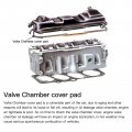 Valve Cover Gasket With Spark Plug Tube Seals And Grommets Compatible For 1993-1997 Toyota Corolla 1 6l 1588cc L4 Dohc