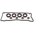 Valve Cover Gasket With Spark Plug Tube Seals And Grommets Compatible For 1993-1997 Toyota Corolla 1 6l 1588cc L4 Dohc