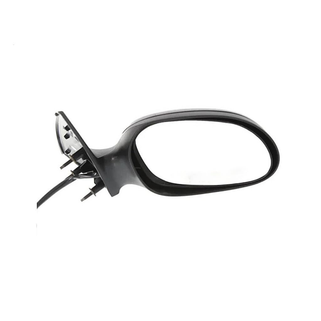 Passenger Side Door Mirror For Ford Taurus 2000 To 2007 Power Non Heated Textured Black With Paint Match Cover Foldaway