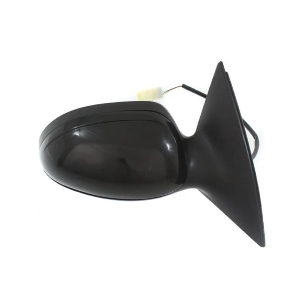 Passenger Side Door Mirror For Ford Taurus 2000 To 2007 Power Non Heated Textured Black With Paint Match Cover Foldaway