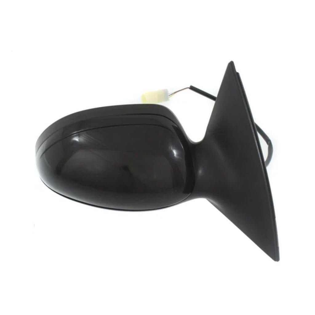 Passenger Side Door Mirror For Ford Taurus 2000 To 2007 Power Non Heated Textured Black With Paint Match Cover Foldaway