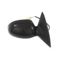 Passenger Side Door Mirror For Ford Taurus 2000 To 2007 Power Non Heated Textured Black With Paint Match Cover Foldaway
