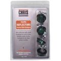 Chris Products Ch4b Mini-reflectors Blue 4 Pk 