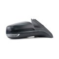 Passenger Side Door Mirror For Chevy Malibu 2013 2014 2015 Power Heated With Turn Signal And Memory Non Folding Textured Black 