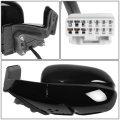Auto Dynasty Ho1320310 Side Door Power Mirror For Honda Ridgeline 2017-2020 Driver Left Paint To Match Black