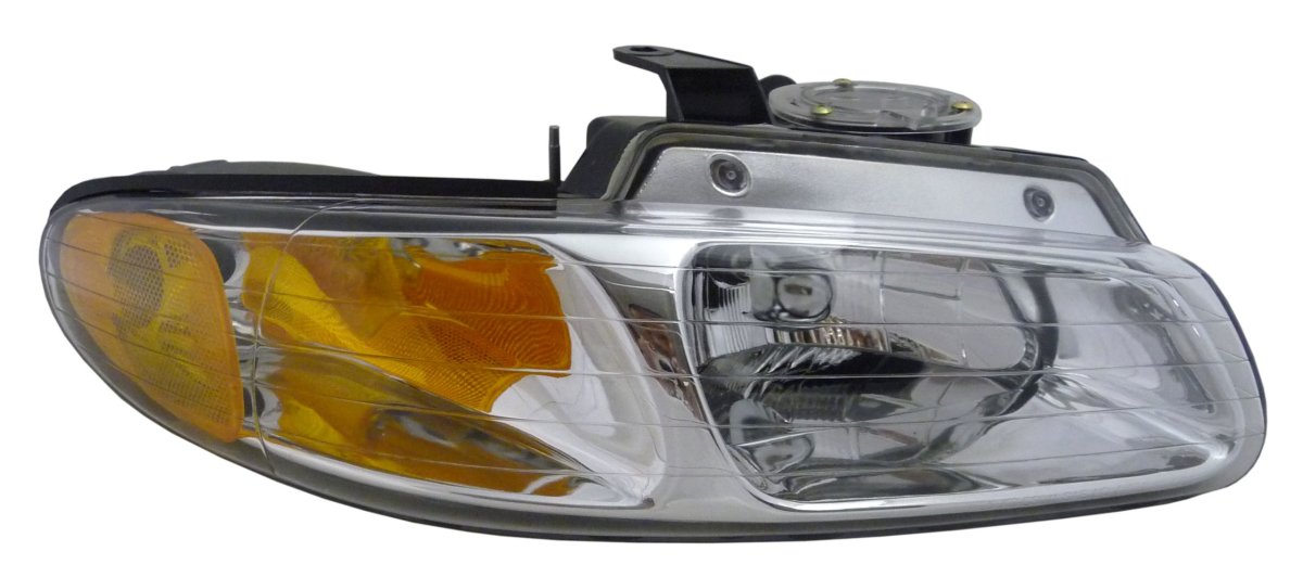 Eagle Eyes Right Headlight Assembly Chrome Clear Lens For Voyager And Town Country Part Number Cs041-b001r 333-1110r-as