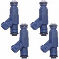 4pcs For Audi A4 Quattro Vw Passat 1 8l Turbo Fuel Injectors 0280156065 06b133551m
