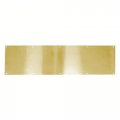 6 X 34 Brass Plated Kickplate 
