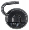 Milodon 18600 Black Plated Stock Replacement Oil Pan Pickup For Small Block Chevy 