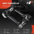 A-premium 2 X Front Outer Tie Rod Ends Compatible With Ford F-150 2004-2008 Lincoln Mark Lt 2006-2008 Replace Es3691