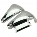Mallofusa Motorcycle Pair Rearview Side Mirrors Wing Fits Kawasaki Z1000 Z750 Er6n All Year